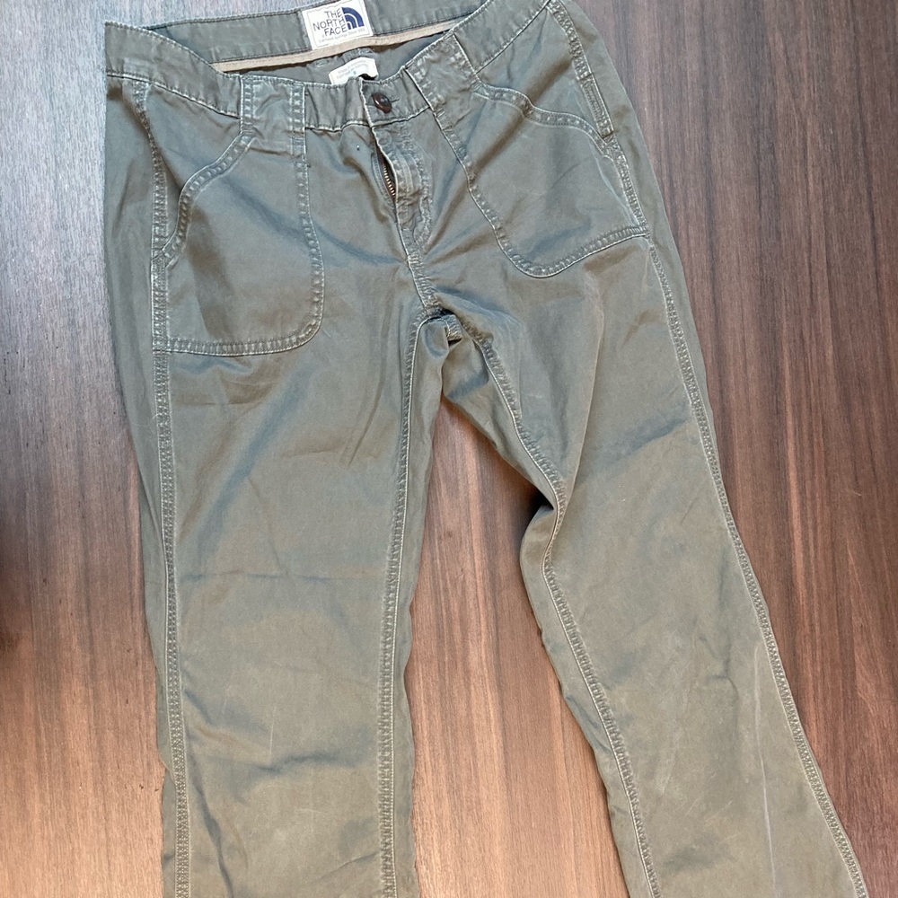 The North Face pants olive size 8